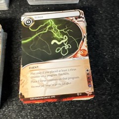 Netrunner Genesis Cycle Trace Amount Cyber Exodus Study Static Humanity Shadow
