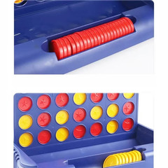 Connect 4 Foldable Board Game Classic Family Strategy Toy Kids
