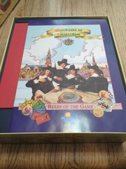 Merchants of Amsterdam Rio Grande Games Out of Print, Complete Unpunched Tested