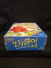 New And Sealed ThinkFun Zingo 1-2-3 Number Bingo Game for Age 4