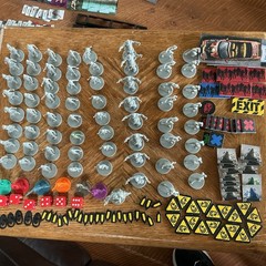 CMON Guillotine Games 2017 Zombicide Base Game New 1st Ed. Complete