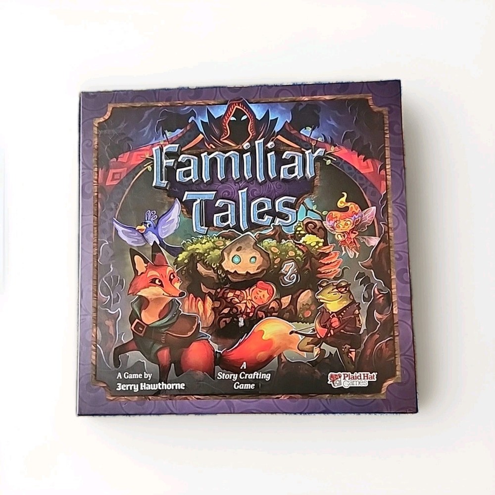 Familiar Tales Board Game Plaid Hat Fairytale-Foragers Story Crafting Game – NEW