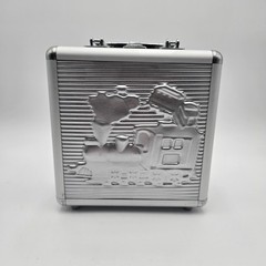 Cardinal Mexican Train Domino Game Set Score Sheets Metal Case Complete