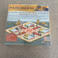 Parcheesi Royal Edition Board Dice Game – Family Game Night Kids 8+ & Adults