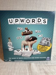 UpWords Board Game Quick Stacking & Word Hacking, Complete 2 My Knowledge