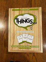 The Game Of Things Humor In A Box Play Monster Wood Crate 4+ Players NEW NIB