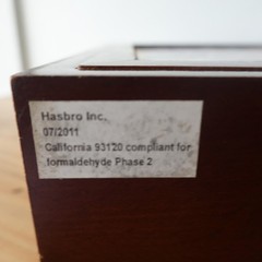 The Game of Life Vintage Game Collection Wooden Book Box Bookshelf 2009 MB Games