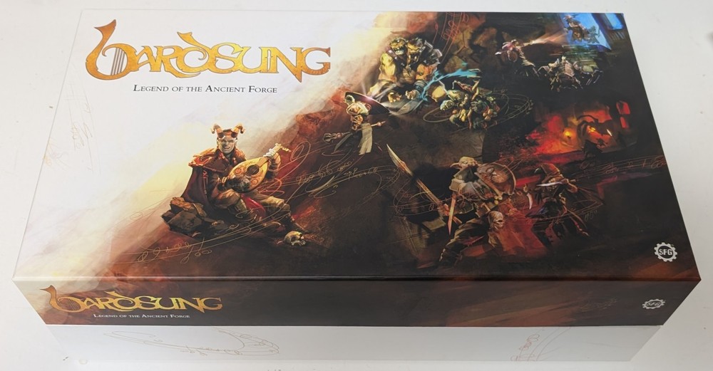 Bardsung: Legend of Ancient Forge Board Game Core Set