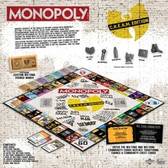 Monopoly: Wu-Tang Clan, Features Exclusive Tour Poster Art – C.R.E.A.M. Edition