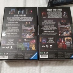 Star Wars Villainous: Power of the Dark Side Board Game w/ 3 Expansions, Sealed!
