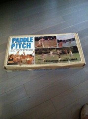 Vintage Paddle Pitch Outdoor Games Rare NOS