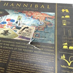 Valley Boardgame Hannibal – Rome vs. Carthage Box VG+/NM