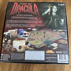 Fury of Dracula 4th Edition Board Game Painted Minis Complete Games Workshop EUC