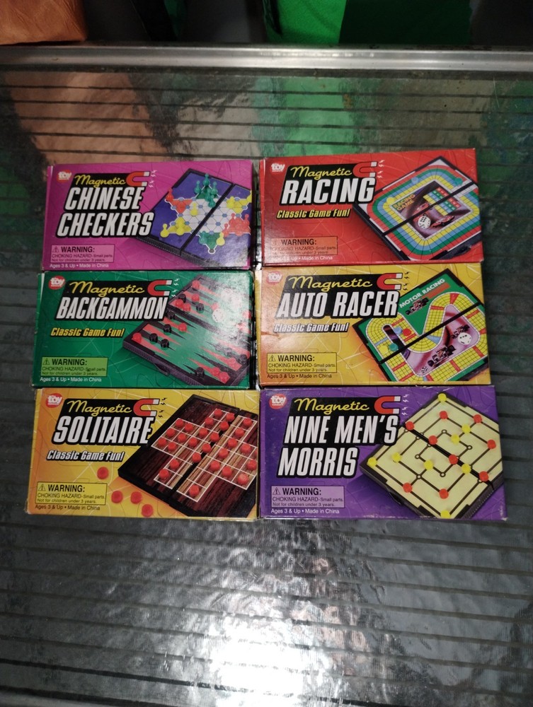 Magnetic Travel Game Lot