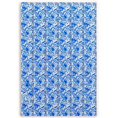 American Mahjong Set, “Chinoise II” with Floral Blue Soft Case