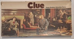 Vintage 1972 Clue Parker Brothers Detective Game – Family Board Game – Good