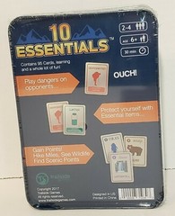 10 Essentials : A Fast-Paced Card Game To Prepare For The Wild! – 95 Cards – NEW