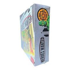 Heroes Wanted Board Game NEW Sealed Superhero Strategy Game Action Phase