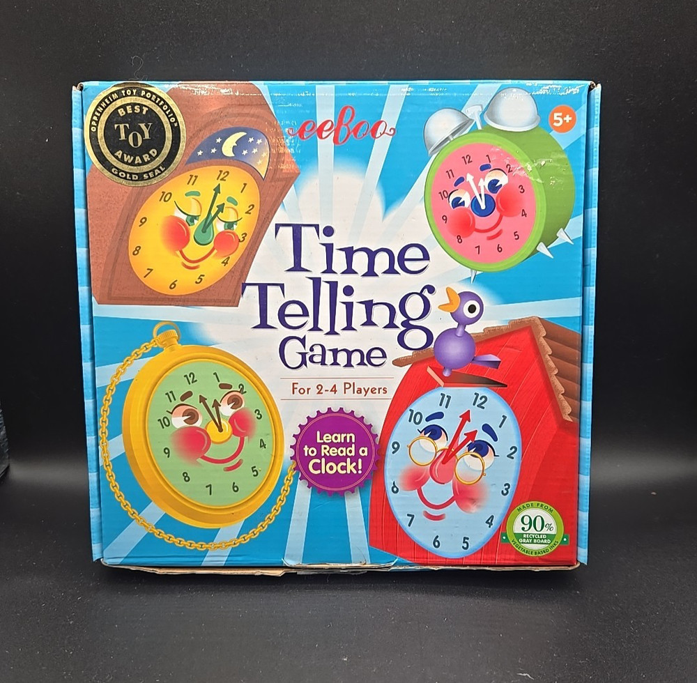 Telling Time Game – Learn How to Read a Clock – Educational Game Homeschool