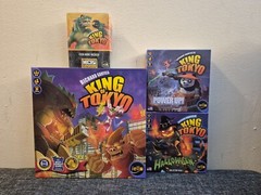 King of Tokyo Board Game Base Power Up Halloween Even More Wicked Expansions