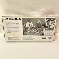Masterpiece Board Game Vintage 1987 Parker Brothers Art Auction – 100% Complete