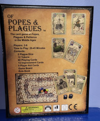 Of Popes & Plagues Board Game + Population Expansion