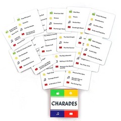 Mini 50 Card Charades Game Family Party Travel Camping Holiday Board Game