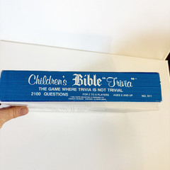 Cadaco Childrens Bible Trivia Board Game 1984 Christian Religious 2100 Questions