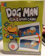 🐾 Dog Man Flip-O-Rama Game by University Games – NEW Sealed 🐾 Damaged box