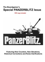 PanzerBlitz Unofficial guide counters set (of 108), for Avalon Hill Panzer Blitz