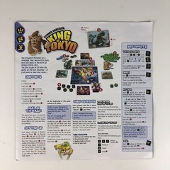 King of Tokyo Richard Garfield Board Game 2015 Iello 100% Complete