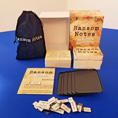 Ransom Notes Game Complete Charty Party 2023 Word Magnets Complete