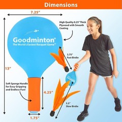 The World’s Easiest Racquet Game – an Indoor Outdoor -Round Fun Paddle Game S…