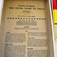 Vintage Royal Game of India Parker Brothers Complete Board Game Salem MA