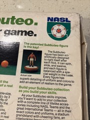 Subbuteo Table Soccer Club Edition Board Game Jokari 1981 Box Worn Contents VG