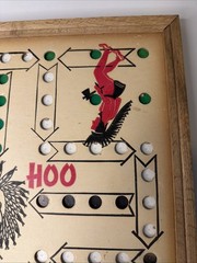 Vtg Wahoo Board Game Board By Creative Design Inc Henderson Texas Great Shape