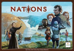 Nations Board Game – Asmodee First Edition 2013 – New, in shrink
