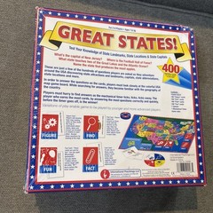 GREAT STATES Board Game 10th Anniversary Edition – Brand New – Unopened