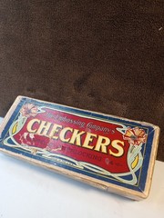 The Embossing Company Checkers Corona 1/18″ Full Set Vintage (Over 80years Old)