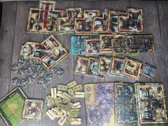 Heroes of Normandie Punchboard Tiles Pieces Expansions Devil Pig Games Lot – #2