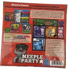 New Meeple Party Board Game Strategy Puzzling Co-Op Card Game Heather O’Neill