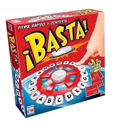 New BASTA Spanish Word Game Fast-Paced Family Board Game for fun NEW SEALED