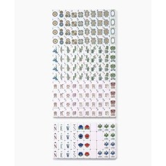 American Mahjong Tiles set ,160 tiles,Amber green