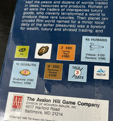 Avalon Hill 1988 – MERCHANT OF VENUS – Science Fiction Trading Game (SEALED)