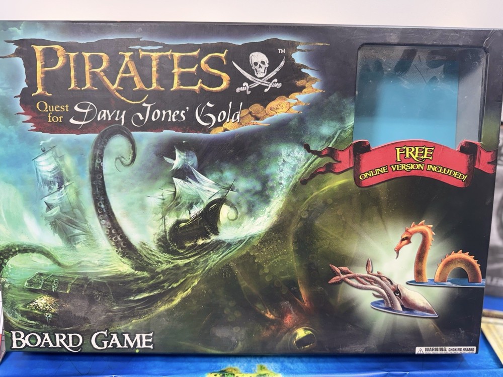 Pirates Quest for Davy Jones’ Gold Board Game WizKids Inc