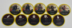 Hoplomachus Victorum Board Game Opportunity Chips Set of 10 COMPLETE Chip Theory
