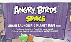 Angry Birds SPACE Lunar Launcher & Planet Base NEW RARE GAME 2013 Mattel FREESHP