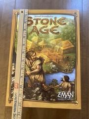 Stone Age Z-Man Board Game, Family Game, 2013, 2-4 Players, 13+ 100% COMPLETE