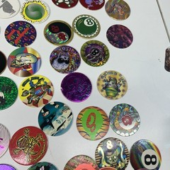 Vintage 1990’s Huge Lot Of Pogs 211 Plus Cases Holographic Lenticular Disney