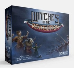 Witches of the Revolution Board Game Atlas Games New Sealed Co-Op Deck Building